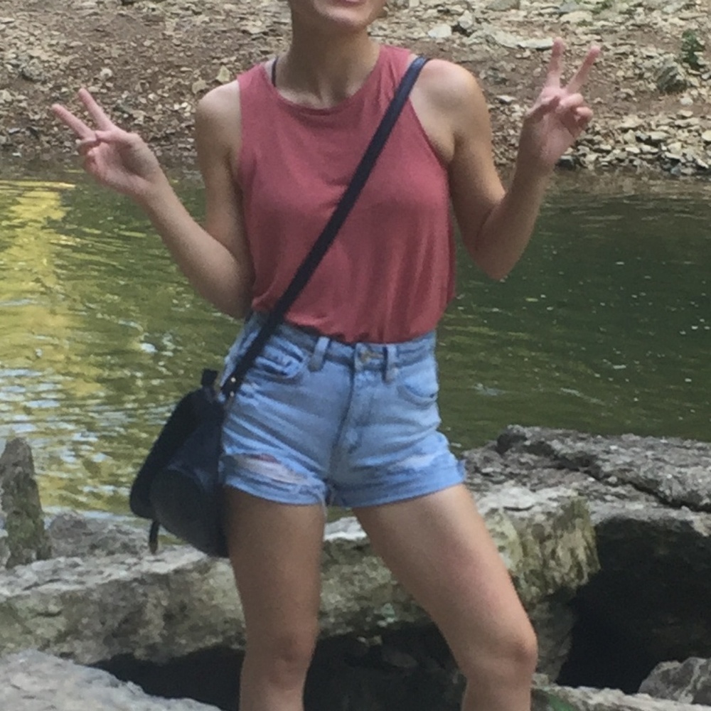 Garage High Waisted Shorts